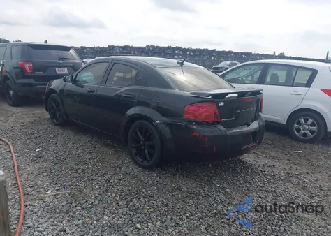 2014 Dodge Avenger Se z USA, uszkodzony, nr VIN 1C3CDZAB7EN154807